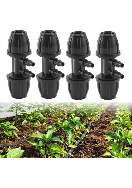 10 Adet/paket 11/8 Inç 7/4 Inç Boru Bağlantıları Mini Sulama Borusu Damla Sulama Bahçe ve Sulama Konektörü (Yurt Dışından)