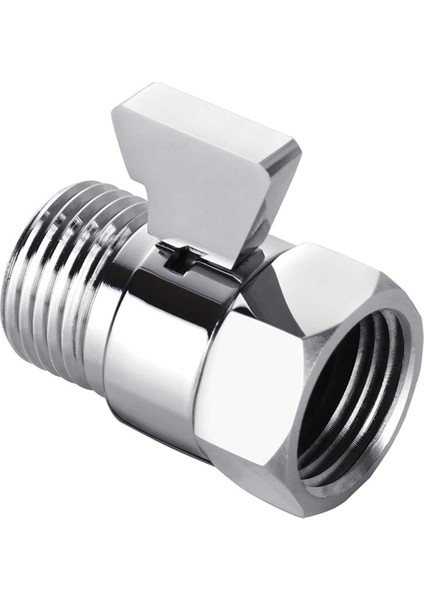 Nxfdsıoz Su Akış Kontrolü Kapatma Vanası, El Duş Başlığı ve Bide Püskürtücü Için Pirinç Ayarlanabilir Su Basınç Regülatörü (Yurt Dışından)