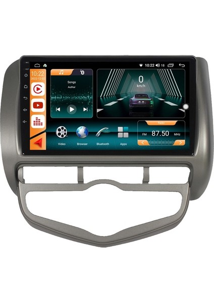 Celali Tuning Honda Jazz (2009-2012) Android 12 Carplay Navigasyon Multimedya - 2gb Ram 32GB HDD