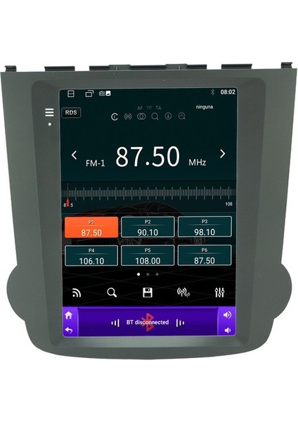 Honda Cr-V (2006-2011) Android 12 Carplay Navigasyon Tesla Ekran Multimedya - 4gb Ram 64GB HDD