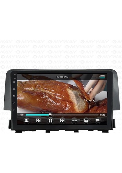 Honda Civic Fc5 (2016-2021) Android 12 Carplay Navigasyon Multimedya - 4gb Ram 32GB HDD fiyatları