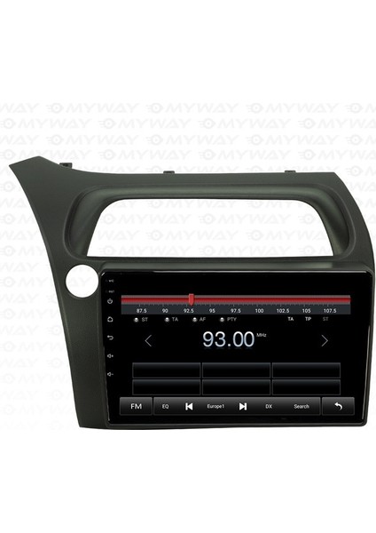 Honda Civic Sport (2006-2011) Android 12 Carplay Navigasyon Multimedya - 4gb Ram 32GB HDD fiyatları