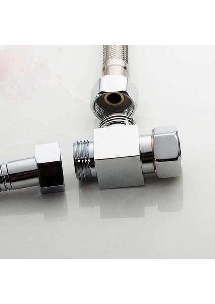 Hyqzltca 2x Pirinç 3 Yollu Su Yönlendirici Adaptörü Hızlı Kurulum Banyo Duş Bide Açısı Yedek Vana Konnektörü (Yurt Dışından) fırsatları