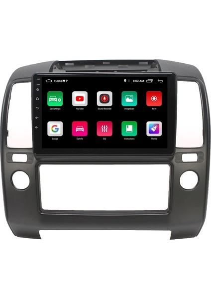 Nissan Navara (2005-2010) Android 12 Carplay Navigasyon Multimedya - 2gb Ram 32GB HDD