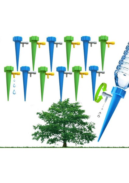 12PCS Otomatik Bitki Sulama Aracı Damla Sulama Sistemi (Yurt Dışından) fiyatları