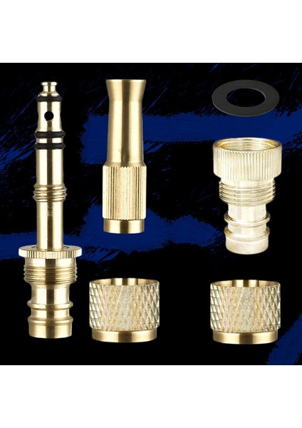 Ncanruı Bahçe Su Hortumu Memesi, Hortum Püskürtme Memesi, Yüksek Basınçlı Pirinç Ayarlanabilir Büküm Jeti, Araba Yıkama, Cam, Zemin Vb. (Yurt Dışından) fırsatları