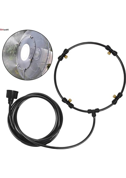 Serin Veranda Esintisi Su Mister Sprey 18 Inç Için Dış Mekan Sisleme Fanı Kiti (Yurt Dışından) fiyatları