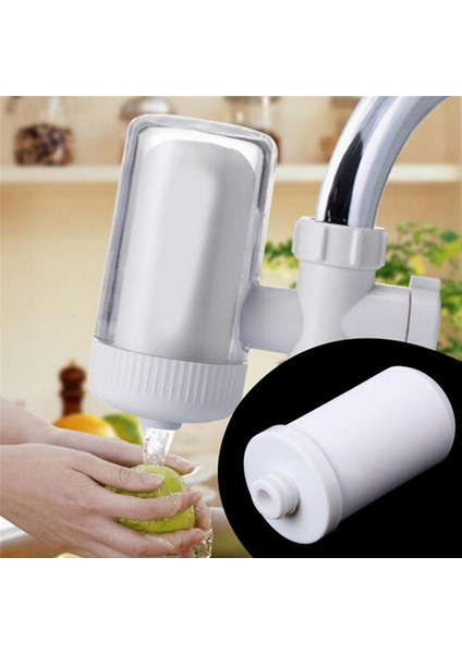 Seramik Beyaz Musluk Montajlı Su Filtresi Sistemi Yedek Arıtma Kartuşu Podazz (Yurt Dışından) modelleri