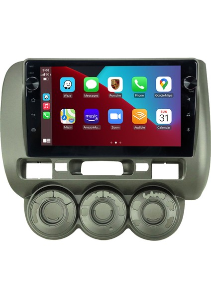Honda Jazz - City (2004-2007) Android 12 Carplay Navigasyon Tuşlu Multimedya - 4gb Ram 64GB HDD