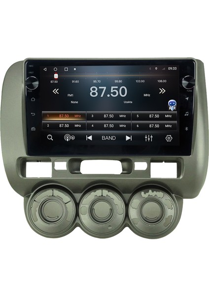 Honda Jazz - City (2004-2007) Android 12 Carplay Navigasyon Tuşlu Multimedya - 4gb Ram 64GB HDD