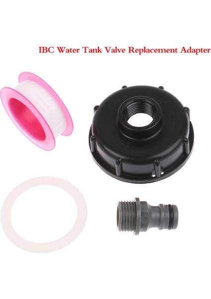 Ibc Su Deposu Vanası Yedek Adaptör Bahçe Hortumu Konnektörü Sulama Aracı Katmanı (Yurt Dışından)