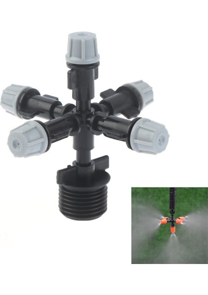 Sera Nemlendirici Tesisi Sisleme Çapraz Atomize Nozul Yağmurlama Düzeni (Yurt Dışından)