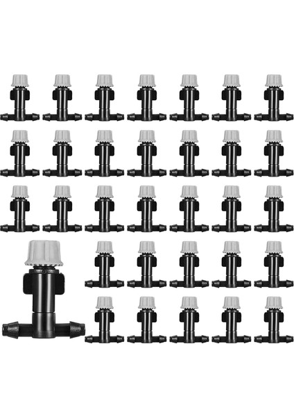 80 Adet Sprey Ayarlanabilir Akış Sulama Damlatıcı Ayarlanabilir Yağmurlama Damla Sulama Sisleme Damlatıcı Atomize Yağmurlama (Yurt Dışından) fiyatları