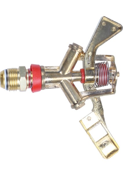 Jaerbee 2x Sıcak 1/2 Inç Çift Konnektör Çinko Alaşımı 360 Derece Döndür Külbütör Kolu Su Yağmurlama Püskürtme Memesi (Yurt Dışından) modelleri