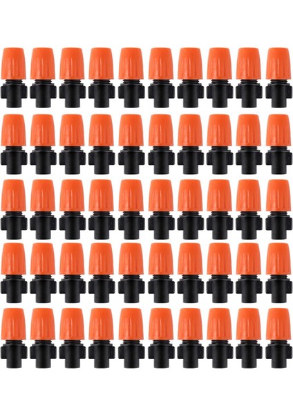 50 Adet Ayarlanabilir Bahçe Damla Sulama Sisleme Memesi Mikro Akış Damlatıcı Sprey Bahçe Aletleri (Yurt Dışından)