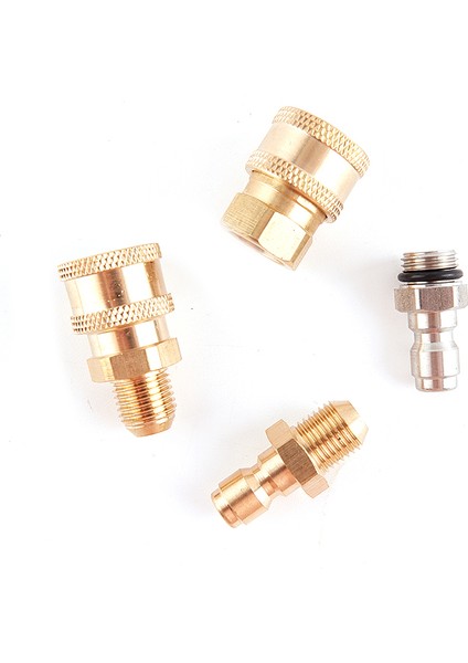 Bakır 1/4 Yüksek Basınçlı Yıkama Makinesi Hızlı Bağlantı Su Tabancası Hidrolik Bağlayıcı Conbo (Yurt Dışından) modelleri