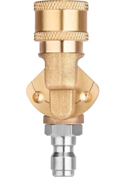 Hızlı Bağlantı Döner Bağlayıcı 180 Derece, 5 Açılı ve Basınçlı Yıkama Püskürtme Nozulu Için Güvenlik Kilidi, Maksimum 5000 Psı, 1/4 Inç Fiş (Yurt Dışından) fırsatları