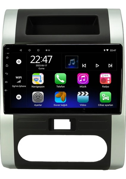 Nissan X-Trail (2008-2013) Android 12 Carplay Navigasyon Multimedya - 2gb Ram 32GB HDD