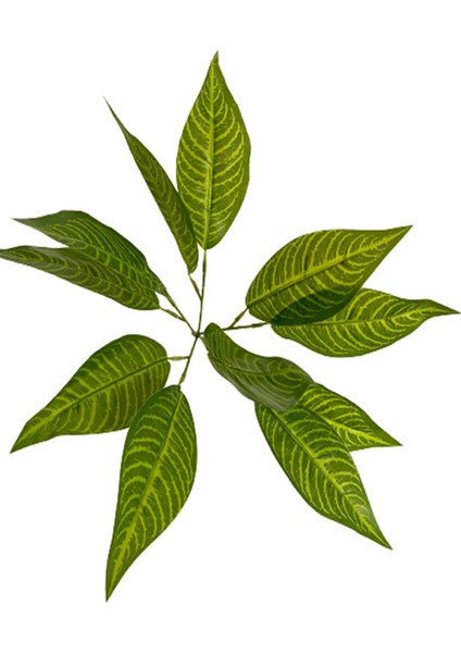 Yapay Çiçek Kılınc Yaprağı Demeti 6 Dal 11 Yaprak fiyatları