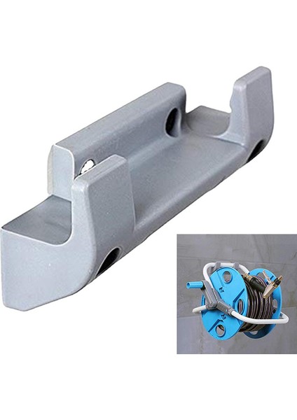 Bahçe Hortum Makarası Tutucu Pvc Duvara Monte Askı Depolama Kanca Raf Makarası Boru Güneş Işığı Tutun Süper Mağaza (Yurt Dışından)