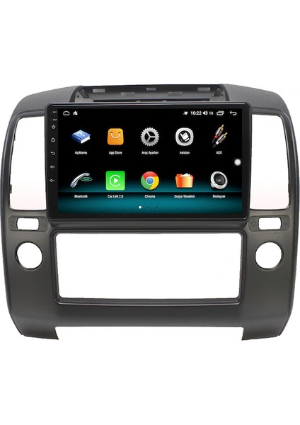 Nissan Navara (2005-2010) Android 12 Carplay Navigasyon Multimedya - 2gb Ram 32GB HDD