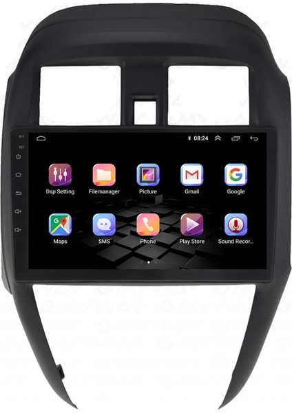 Nissan Micra (2014-2018) Android 12 Carplay Navigasyon Multimedya - 8gb Ram 128GB HDD modelleri