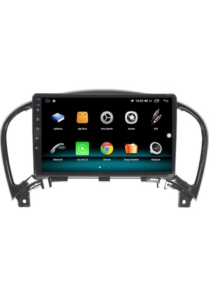 Nissan Juke (2011-2019) Android 12 Carplay Navigasyon Multimedya - 2gb Ram 32GB HDD modelleri