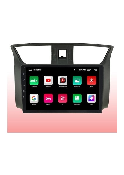 Nissan Sentra (2012-2020) Android 12 Carplay Navigasyon Multimedya - 2gb Ram 32GB HDD modelleri