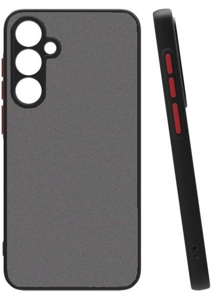 Samsung Galaxy S23 Fe Kılıf Hux Arkası Buğulu + Ekran Koruyucu