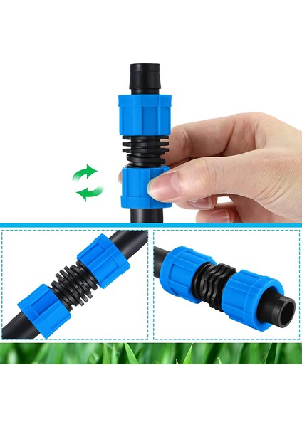 Damla Sulama Kaplini-12 x Damla Sulama Kaplinleri-Mavi (Yurt Dışından) fiyatları