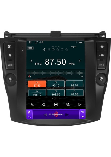 Honda Accord (2013-2017) Android 12 Carplay Navigasyon Tesla Ekran Multimedya - 4gb Ram 64GB HDD