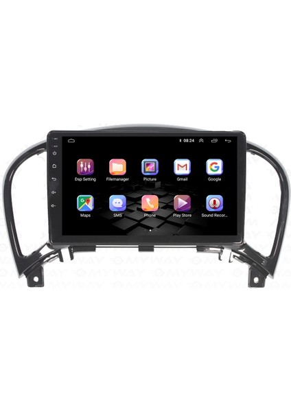 Nissan Juke (2011-2019) Android 12 Carplay Navigasyon Multimedya - 4gb Ram 64GB HDD modelleri