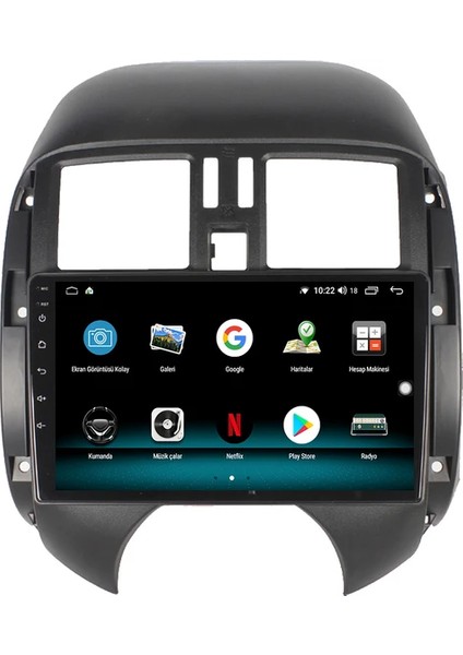Nissan Micra (2014-2018) Android 12 Carplay Navigasyon Multimedya - 2gb Ram 32GB HDD fiyatları
