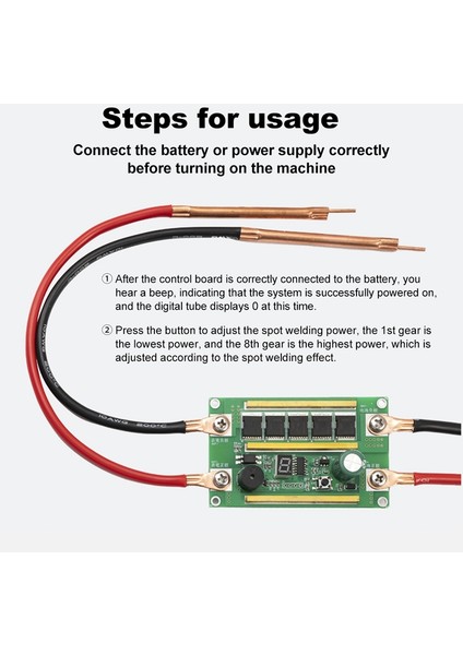 Lityum Noktalar Kaynak Için Taşınabilir Nokta Kaynak Makinesi Devre Kartı Mini Noktalar Kaynak Cihazı (Yurt Dışından) fırsatları