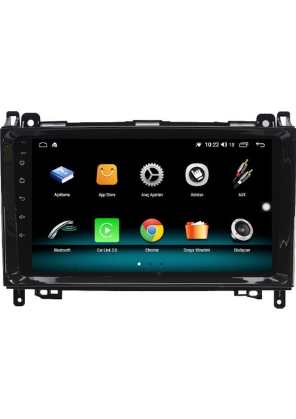 Mercedes B SERISI-W245 (2006-2011) Android 12 Carplay Navigasyon Multimedya - 2gb Ram 32GB HDD fiyatları