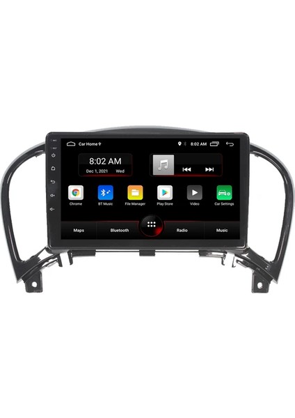 Nissan Juke (2011-2019) Android 12 Carplay Navigasyon Multimedya - 2gb Ram 16GB HDD
