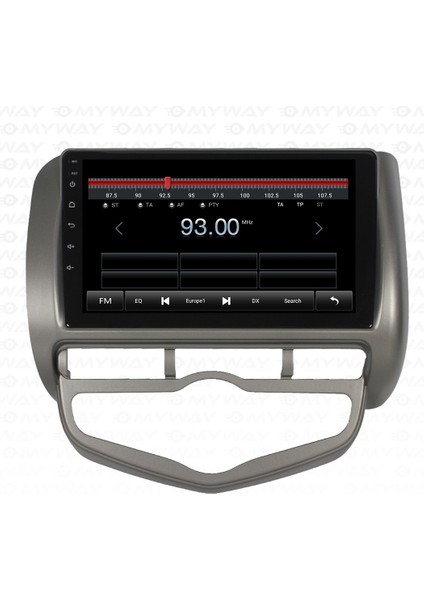 Honda Jazz (2009-2012) Android 12 Carplay Navigasyon Multimedya - 8gb Ram 128GB HDD