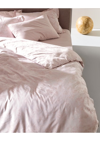Eze King Size Jakarlı Saten Nevresim Takımı