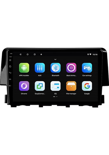 Honda Civic Fc5 (2016-2021) Android 12 Carplay Navigasyon Multimedya - 2gb Ram 32GB HDD fiyatları
