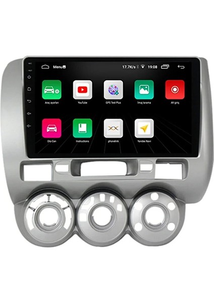 Honda Jazz (2004-2007) Android 12 Carplay Navigasyon Multimedya - 2gb Ram 32GB HDD
