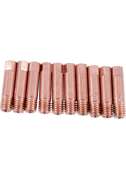 17 Adet/takım 15AK Mig/mag Kaynak Memesi Iletişim Ipuçları 0.8X25MM M6 Gaz Konektörü Tutucu Seti, Kaynak Memesi (Yurt Dışından)