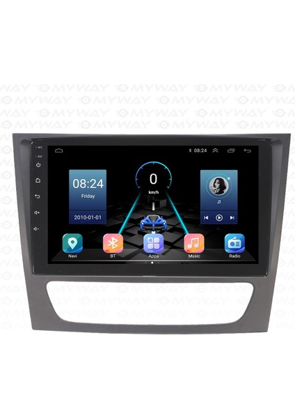 Mercedes Cls W218-W219 (2005-2010) Android 12 Carplay Navigasyon Multimedya - 8gb Ram 128GB HDD