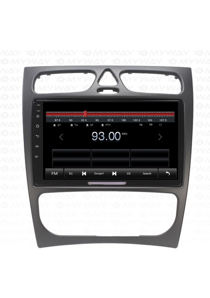 Mercedes Viano (2006-2014) Android 12 Carplay Navigasyon Multimedya - 4gb Ram 64GB HDD
