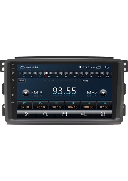 Mercedes Smart Fortwo (2011-2017) Android 12 Carplay Navigasyon Multimedya - 2gb Ram 32GB HDD modelleri