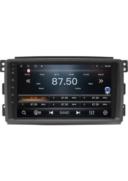 Mercedes Smart Fortwo (2007-2010) Android 12 Carplay Navigasyon Multimedya - 4gb Ram 32GB HDD modelleri