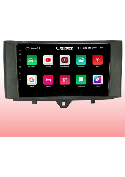 Mercedes Smart Fortwo (2007-2010) Android 12 Carplay Navigasyon Multimedya - 2gb Ram 16GB HDD fiyatları