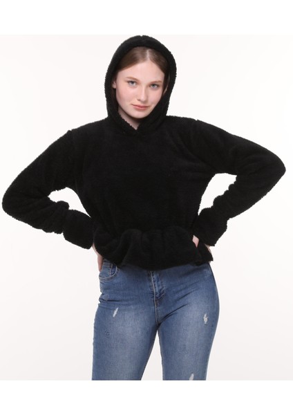 Fırfır Detaylı Sweatshırt