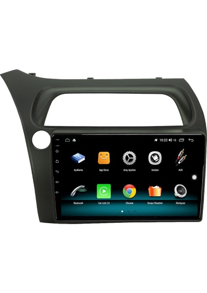 Honda Civic Sport (2006-2011) Android 12 Carplay Navigasyon Multimedya - 2gb Ram 32GB HDD