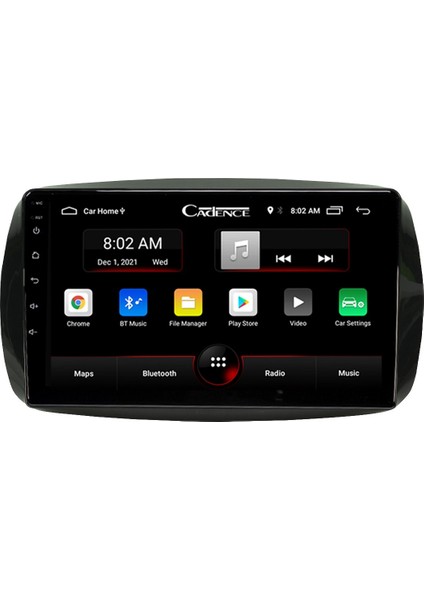 Mercedes Smart (2011-2015) Android 12 Carplay Navigasyon Multimedya - 2gb Ram 16GB HDD