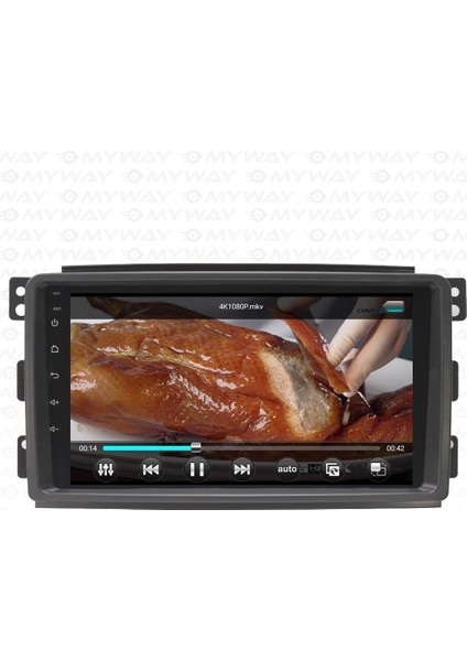 Mercedes Vito (2006-2014) Android 12 Carplay Navigasyon Tuşlu Multimedya - 4gb Ram 64GB HDD